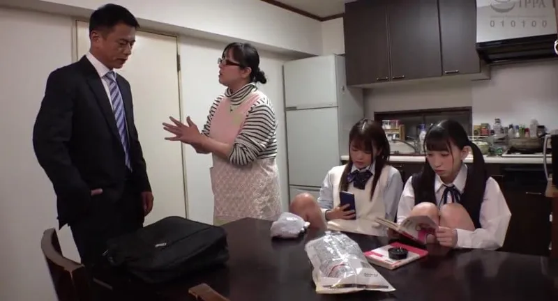 Ngày đầu gặp mặt bố dượng đã chịch 2 tí tẹo riêng của vợ