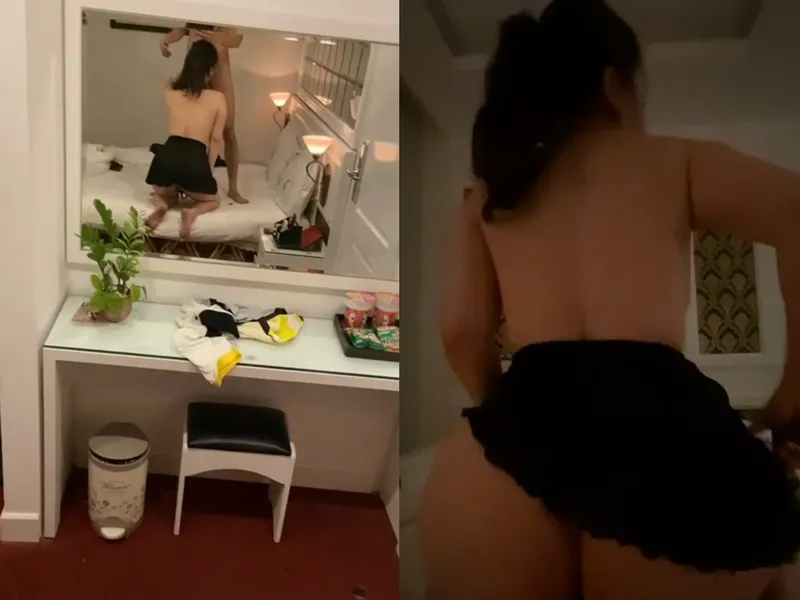 Xoạc má đơn thân vú to mông to cực phẩm